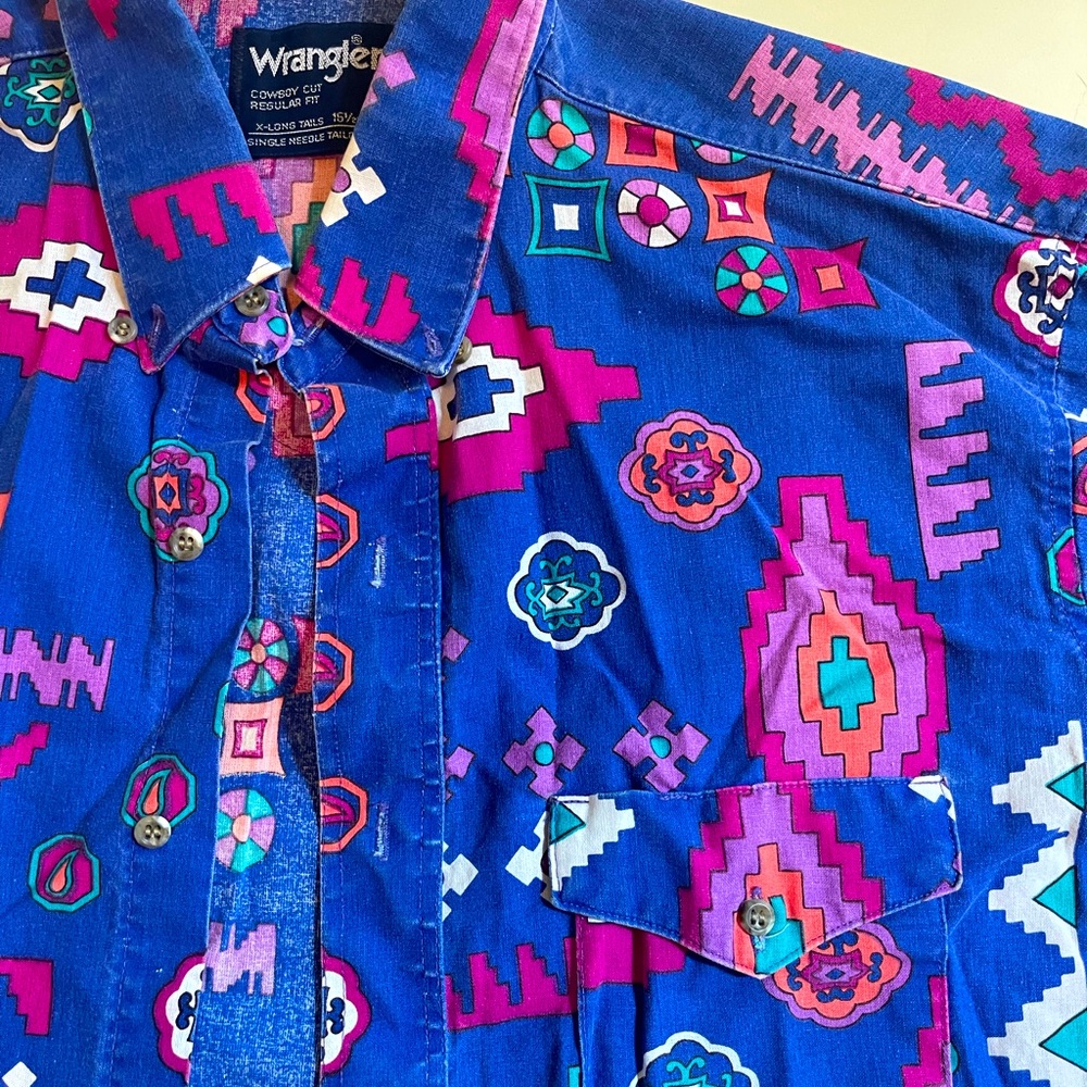 Vintage Wrangler button down